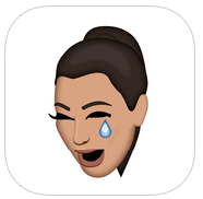Kim crying emoji